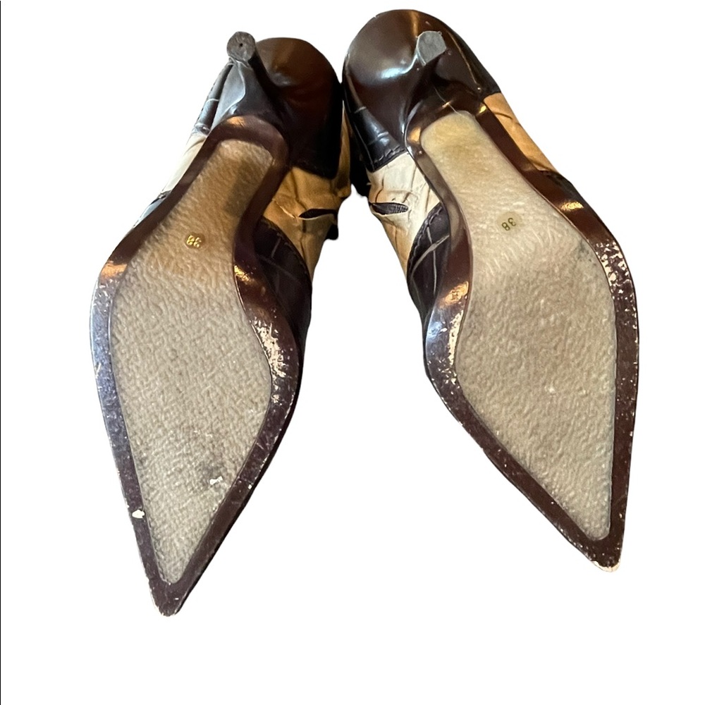 Vicini Fur Lined Embossed Boots - Picture 10 of 11